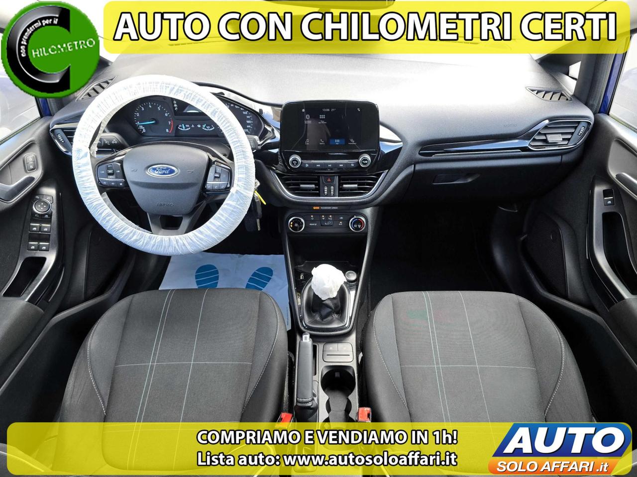 Ford Fiesta 5 Porte Fiesta 5P 1.1 PLUS 85CV EURO6B NEOPATENTATI