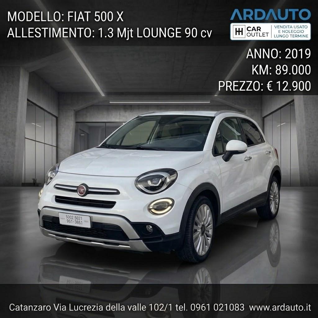 Fiat 500 X 1.3 Mjt Lounge M.Y. 2019