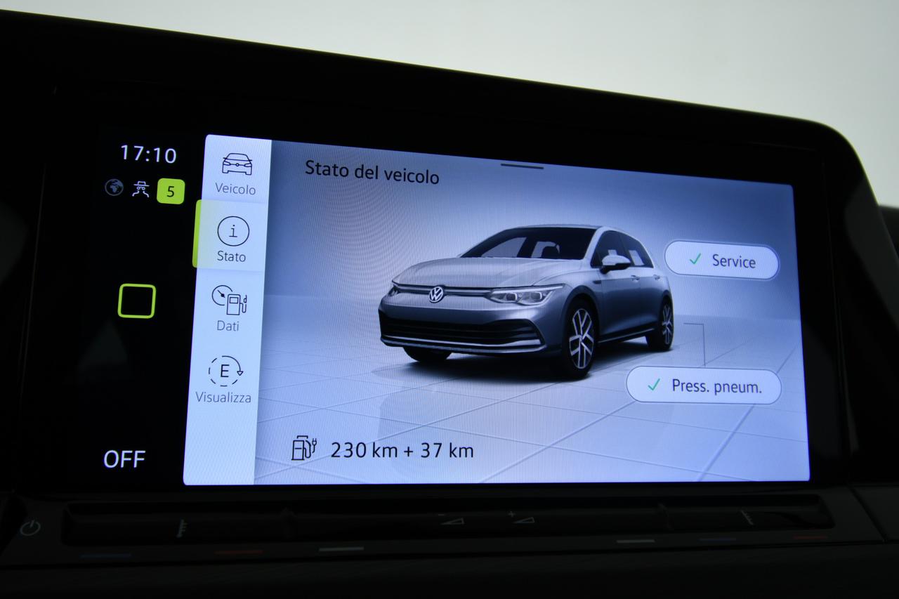 VOLKSWAGEN Golf 1.4 tsi ehybrid Style 204cv dsg APP CONNECT+ACC+ALCANTARA