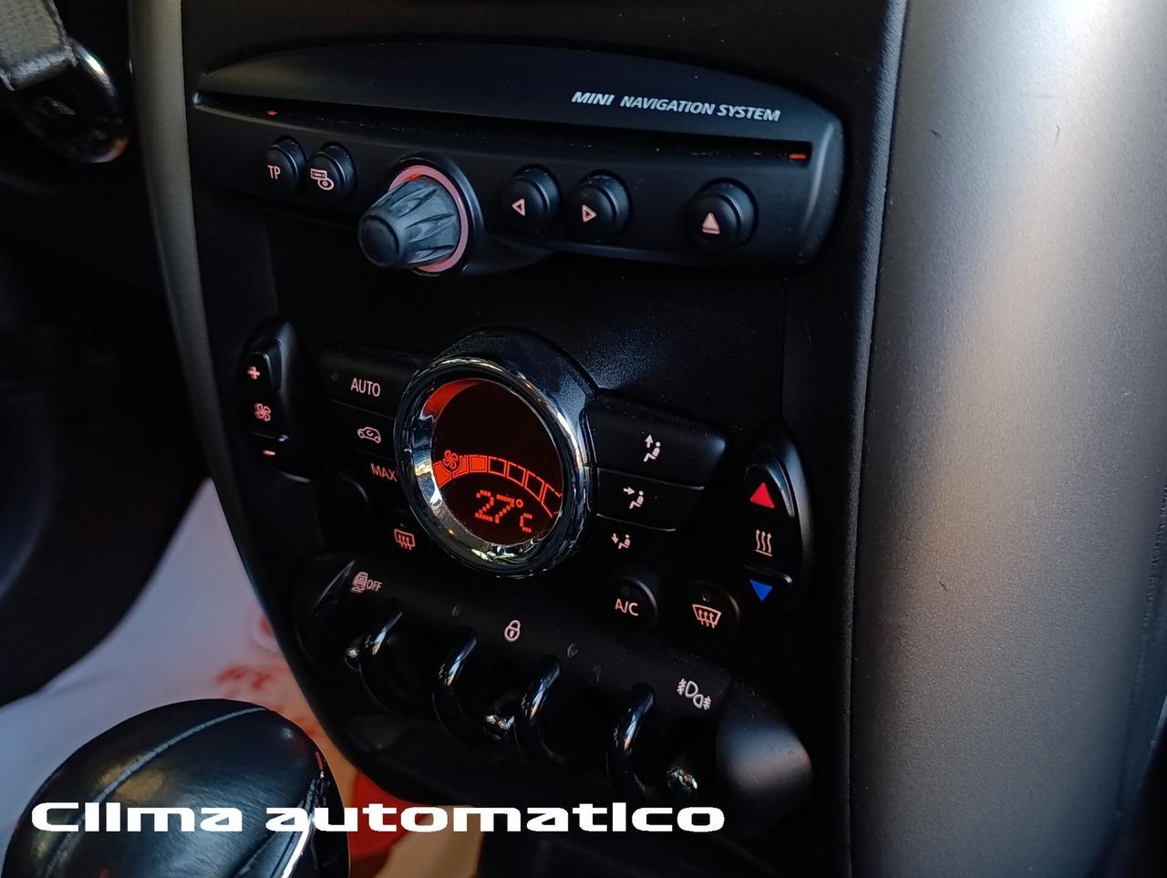 Mini Cooper D Countryman Automatica Euro 6 navi/Led/Luci soffuse