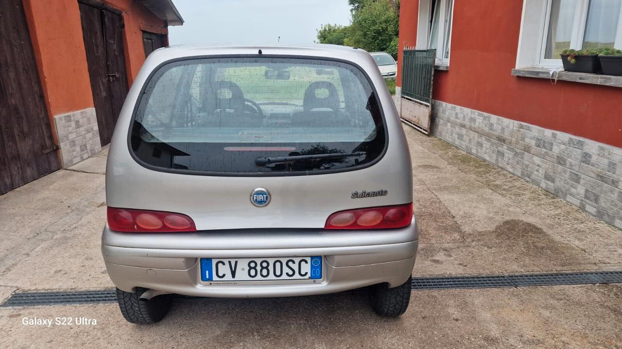 Fiat Seicento 1.1i cat Active 63000 km clima neop