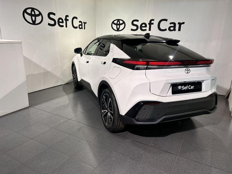 Toyota C-HR C-HR 1.8 HEV LOUNGE + ADVANCED PACK KM 0 WHITE/BLACK