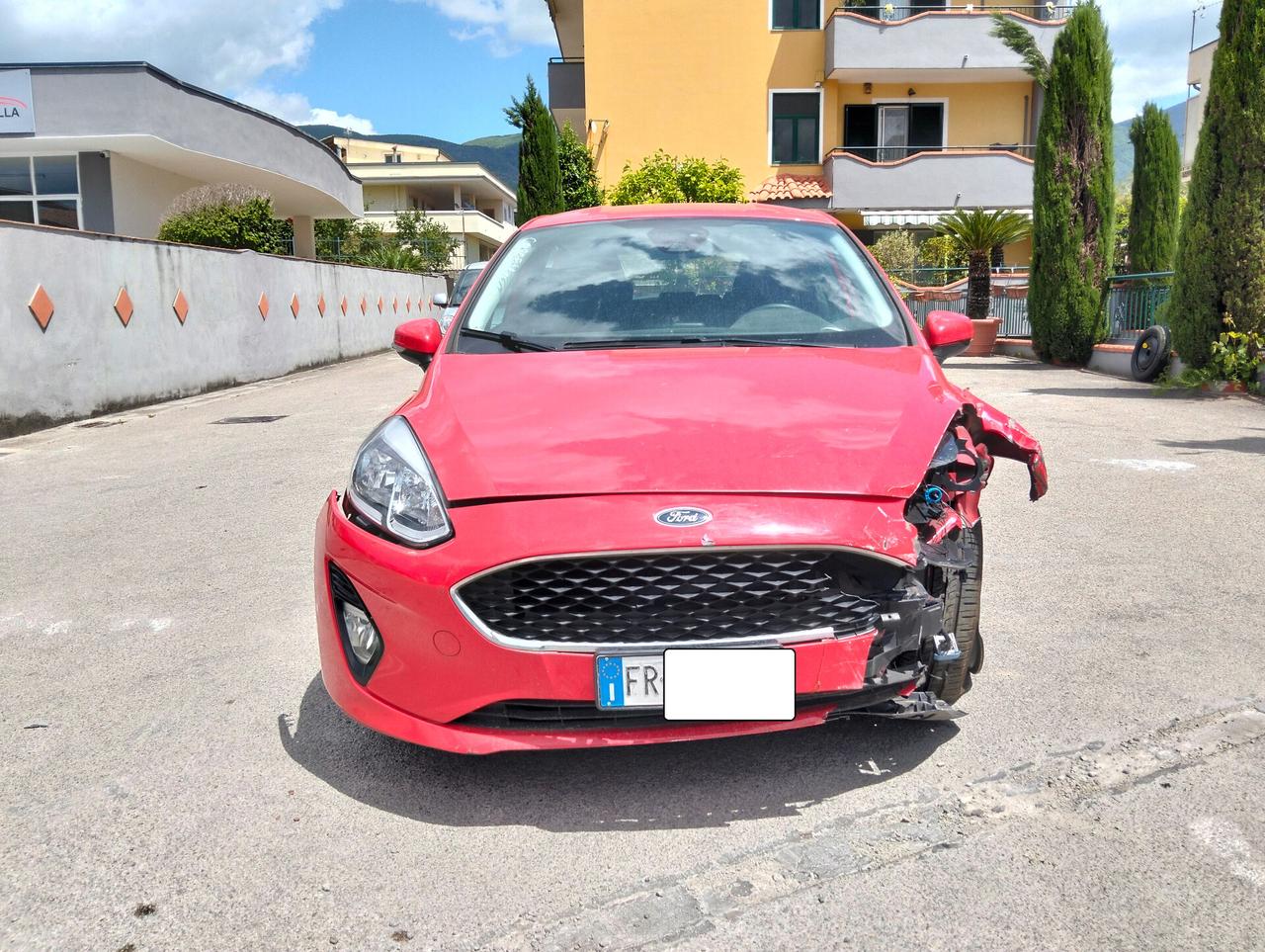 Ford Fiesta 1.5 TDCi 85cv 2018 SINISTRATA