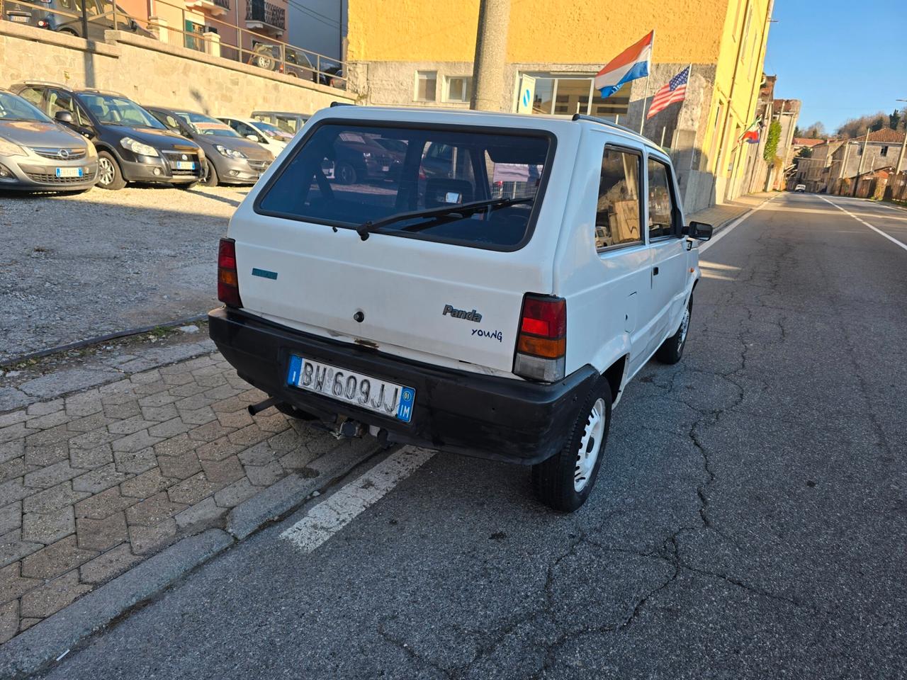 Fiat Panda 1100 i.e. cat Young Gancio traino