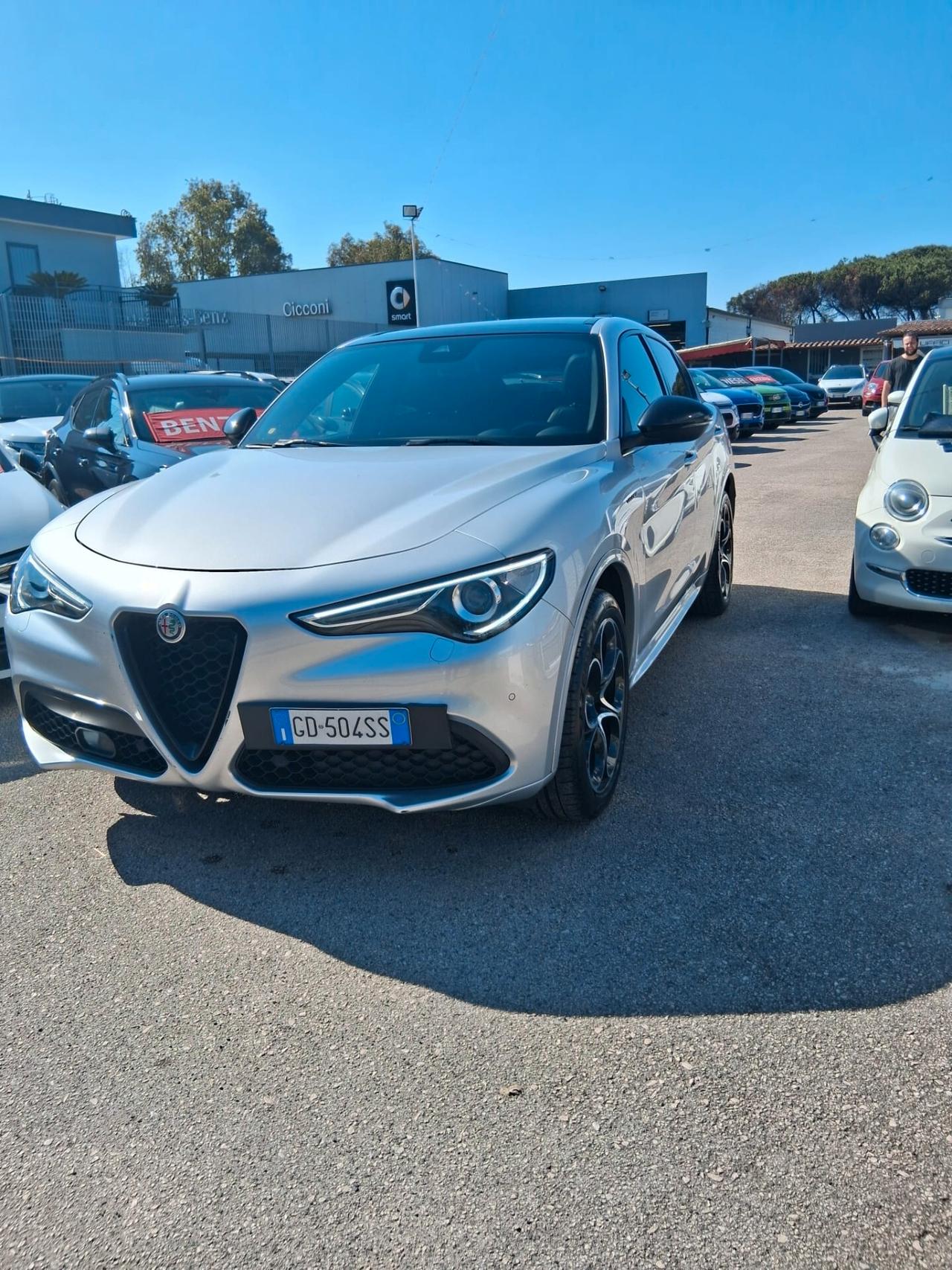 Alfa Romeo Stelvio 2.2 Turbodiesel 210 CV AT8 Q4 Veloce Tì