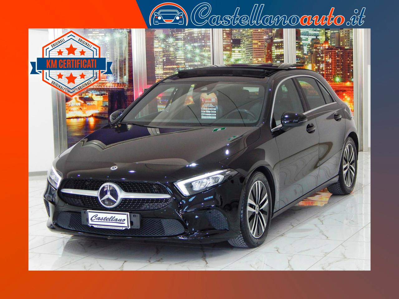 Mercedes-Benz A 180 d Sport Aut. TETTO-NAVI-PELLE-LED-XENON-KAMERA