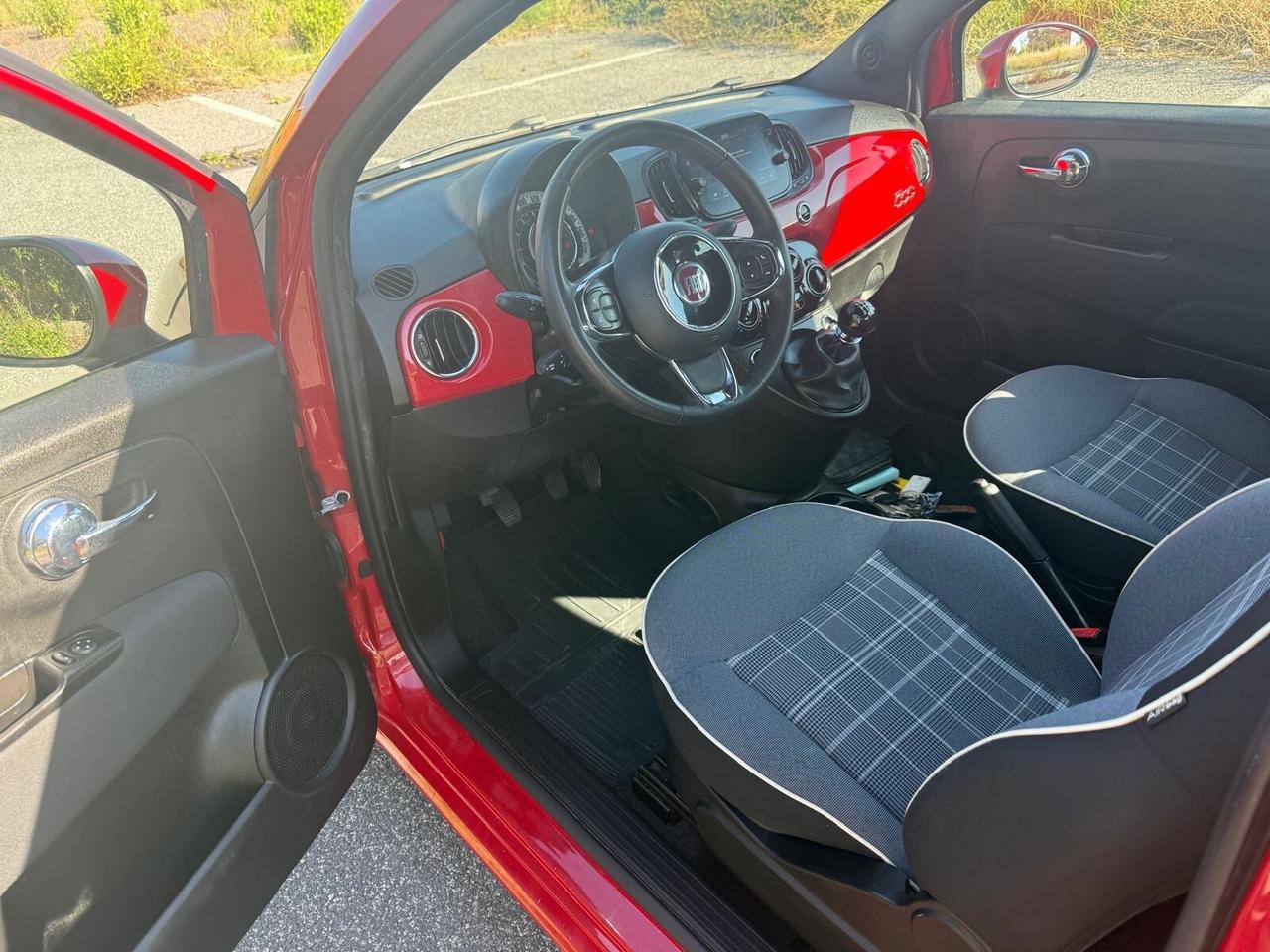 Fiat 500 hibrid euro 6 50000 km accetto permute
