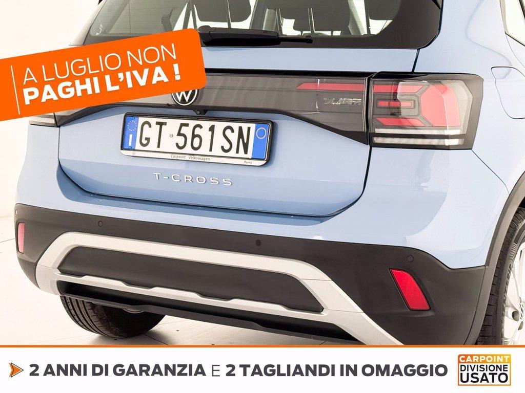 VOLKSWAGEN T-cross 1.0 tsi life 95cv del 2024