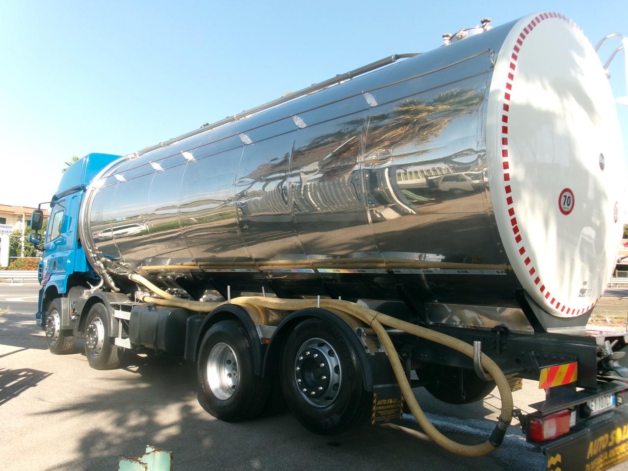 DAF CF 460 E6 4 ASSI CISTERNA LATT 31500L ATP 5/26