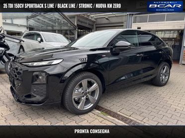 AUDI Q3 SPB Sportback TDI S line Stronic Sline Black Line