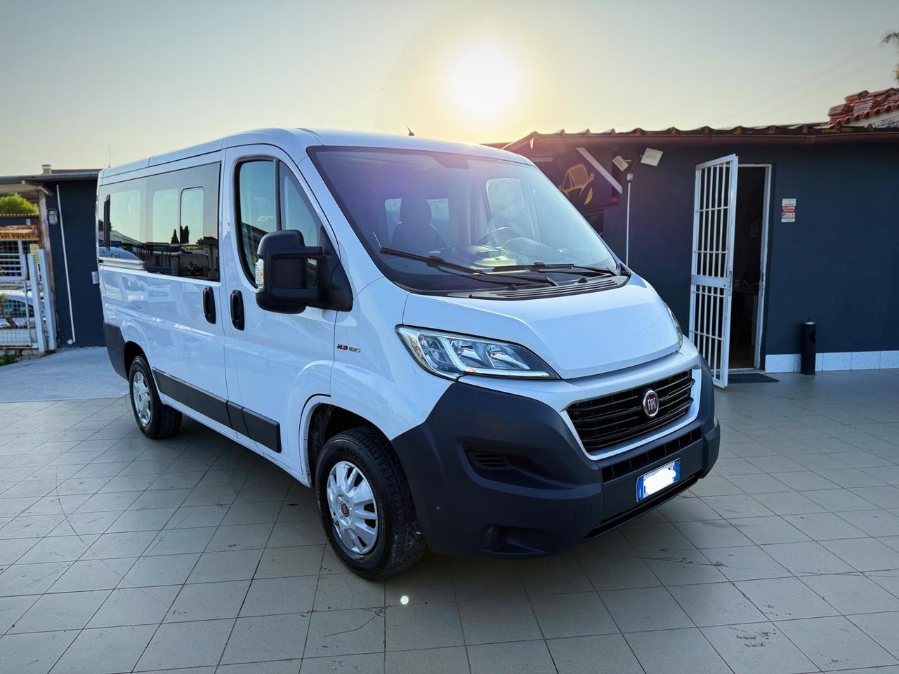 Fiat Ducato 30 2.3 MJT 130CV PC-TN Furgone Vetrato Garanzia 12 Mesi
