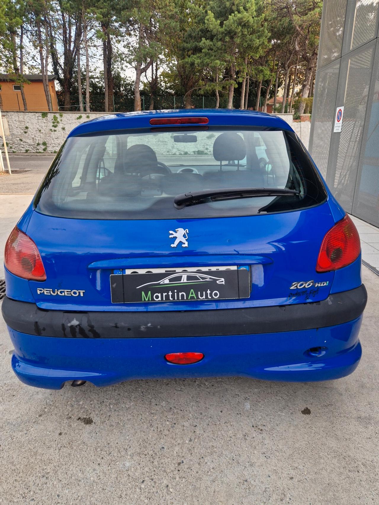 Peugeot 206 1.4 HDi 68CV - pochi KM
