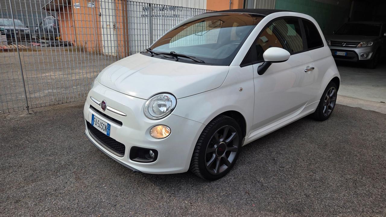Fiat 500 s cabrio unico proprietario