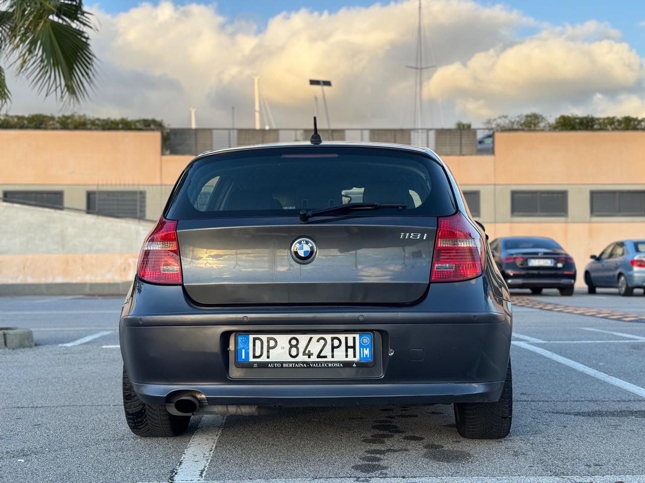 BMW 118i BENZINA FUTURA 2008 12 MESI DI GARANZIA