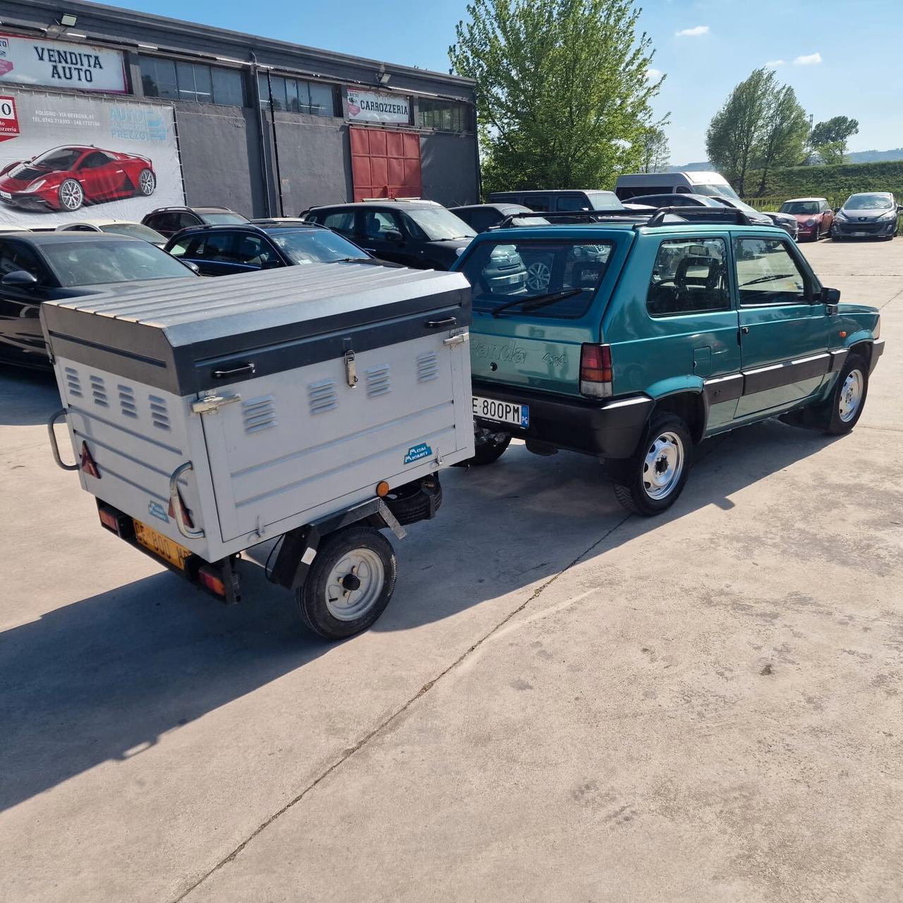 Fiat Panda 1100 i.e. cat 4x4 Climbing GANCIO E CARRELLO APPENDICE