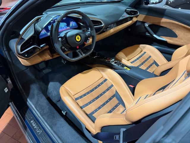 FERRARI 296 GTS Blu Pozzi -FULL CARBON-Lifting-Daytona