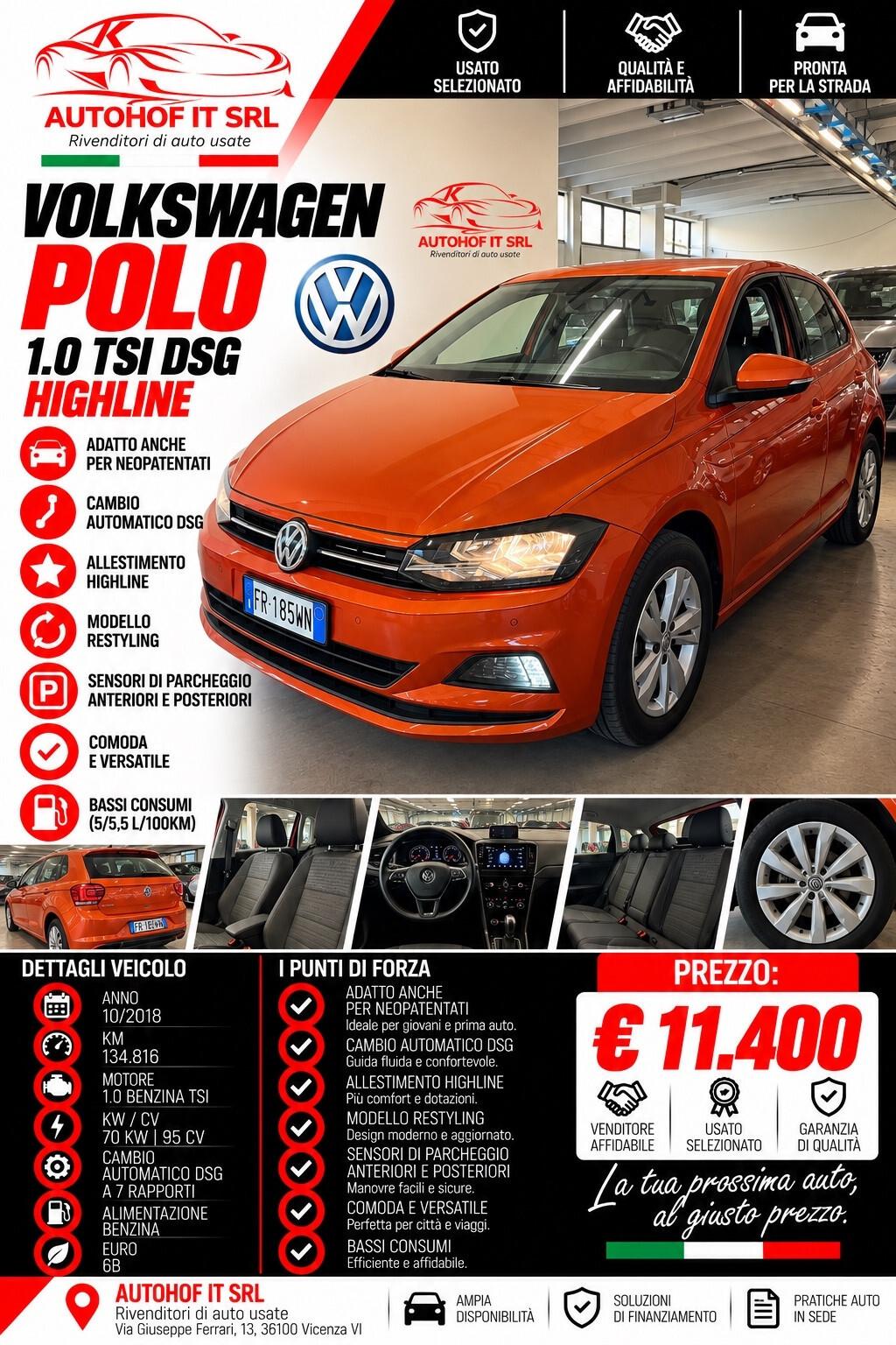 Volkswagen Polo 1.0 BENZ/AUTOMAT |OK NEOPATENTATI|