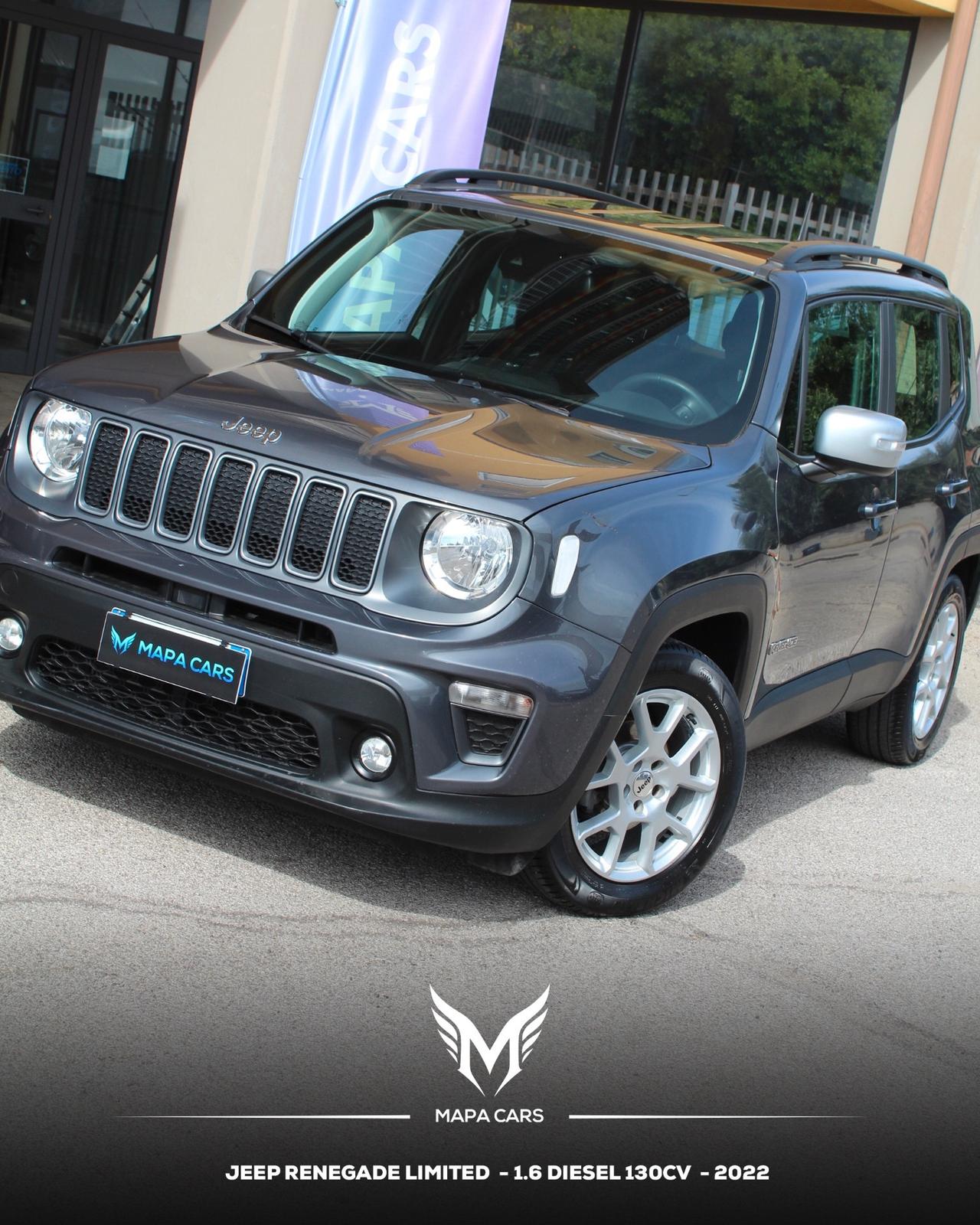 Jeep Renegade 1.6 Mjt 130 CV Limited