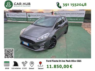 Ford Fiesta 1.5 TDCi 5 porte ST-Line Pack 85CV