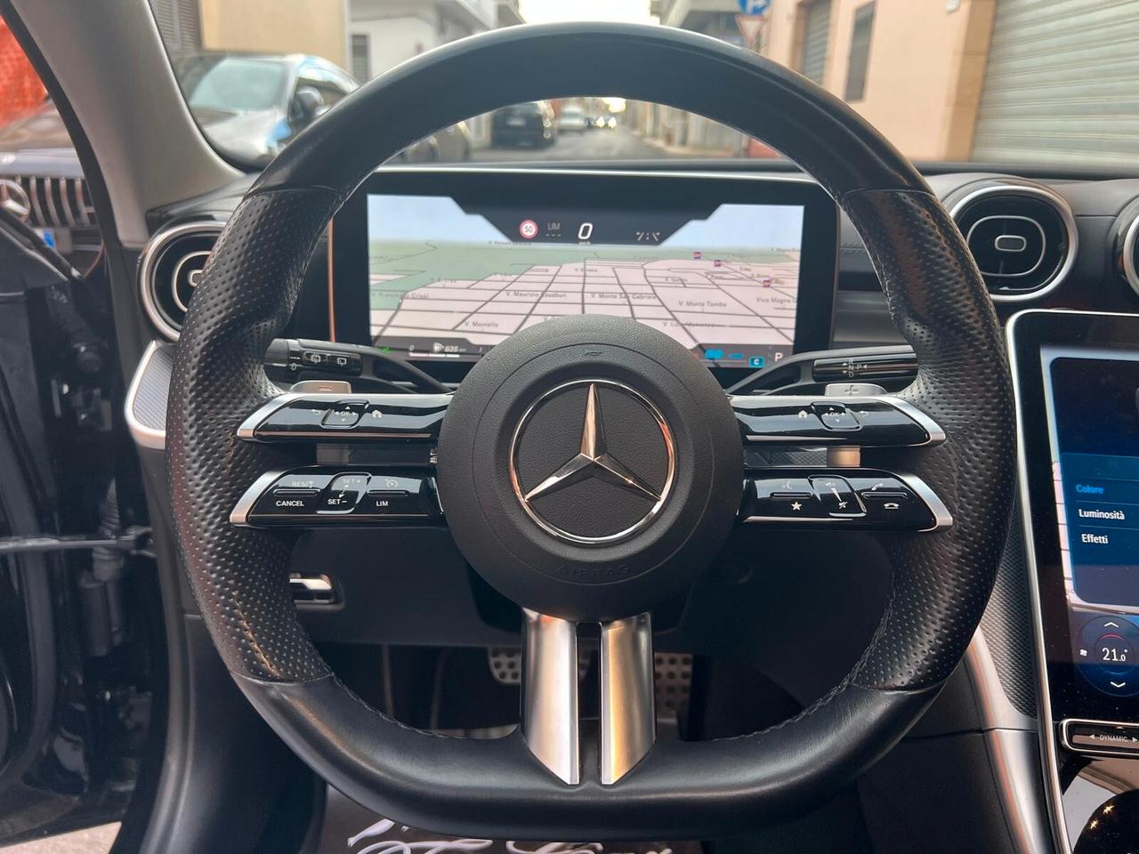 MERCEDES-BENZ CLASSE C220 S.W. PREMIUM PRO AMG 2.0 200CV TETTO PELLE NAVI ANNO 2021