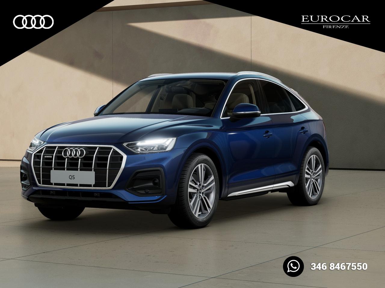 Audi Q5 sportback 40 2.0 tdi mhev 12v business advanced quattro s-tronic