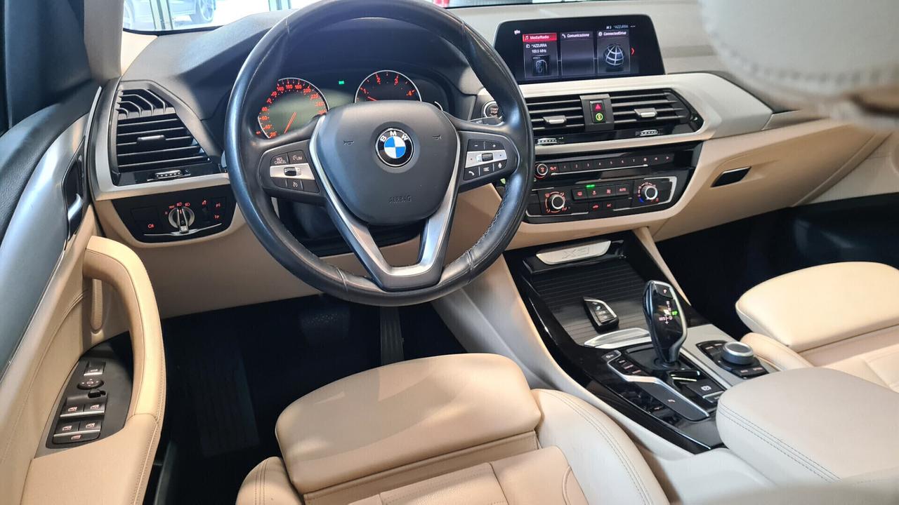Bmw X3 sDrive 2.0D 150cv TETTO-PELLE- TG. UFF. BMW