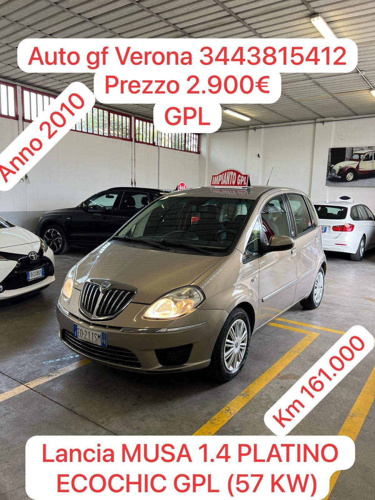 Lancia MUSA 1.4 Platino Ecochic GPL