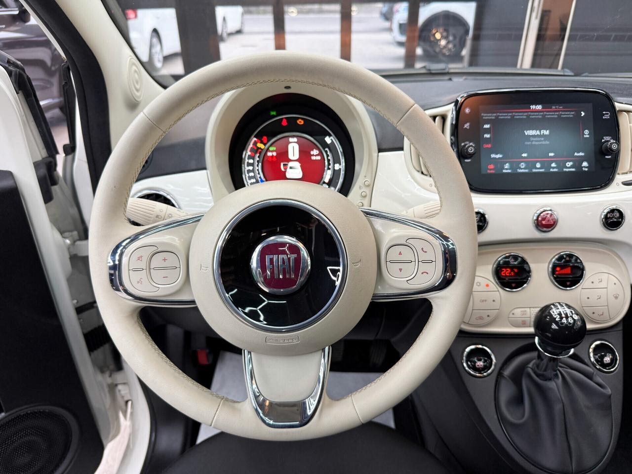 FIAT 500 1.0 70CV Hybrid Uconnect Tetto Pan