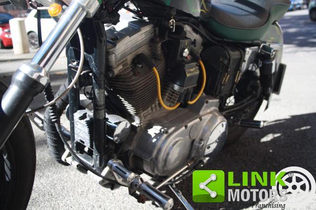 HARLEY-DAVIDSON 883 Sportster Hugger Customizzata U.S.A. ORIGINAL IMPORT