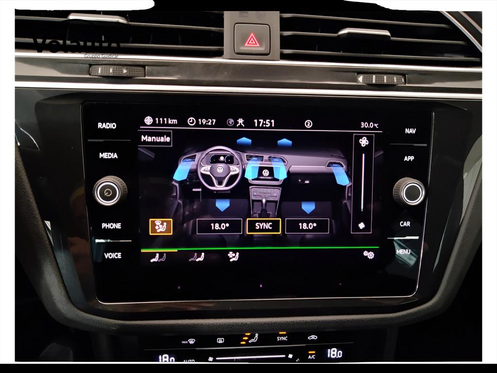 VOLKSWAGEN Tiguan II 2021 - Tiguan 2.0 tdi R-Line 150cv dsg