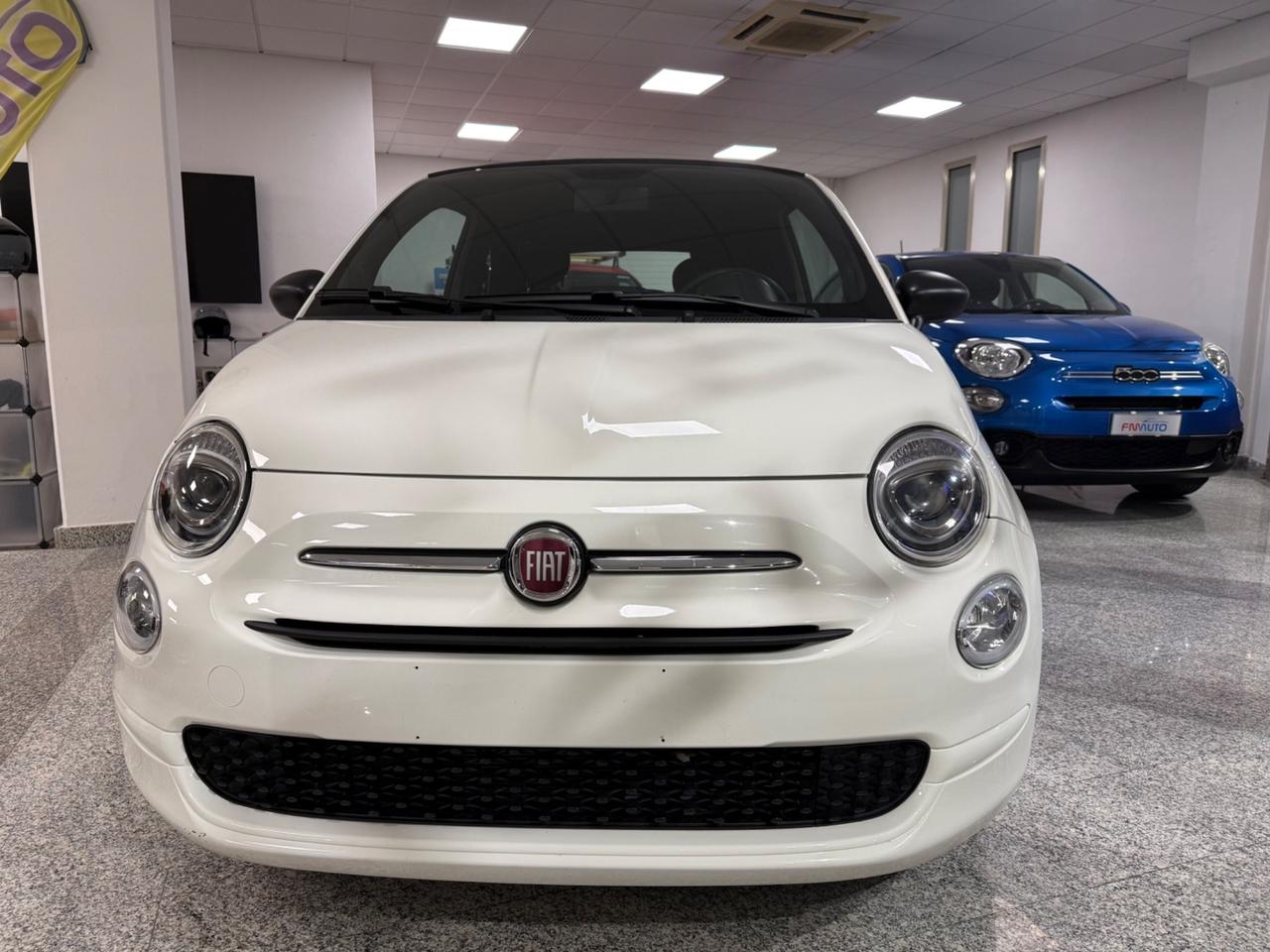 "" OCCASIONE FIAT 500 CABRIOLET!! Fiat 500 C 1.0 Hybrid Red OK NEOPATENTATI