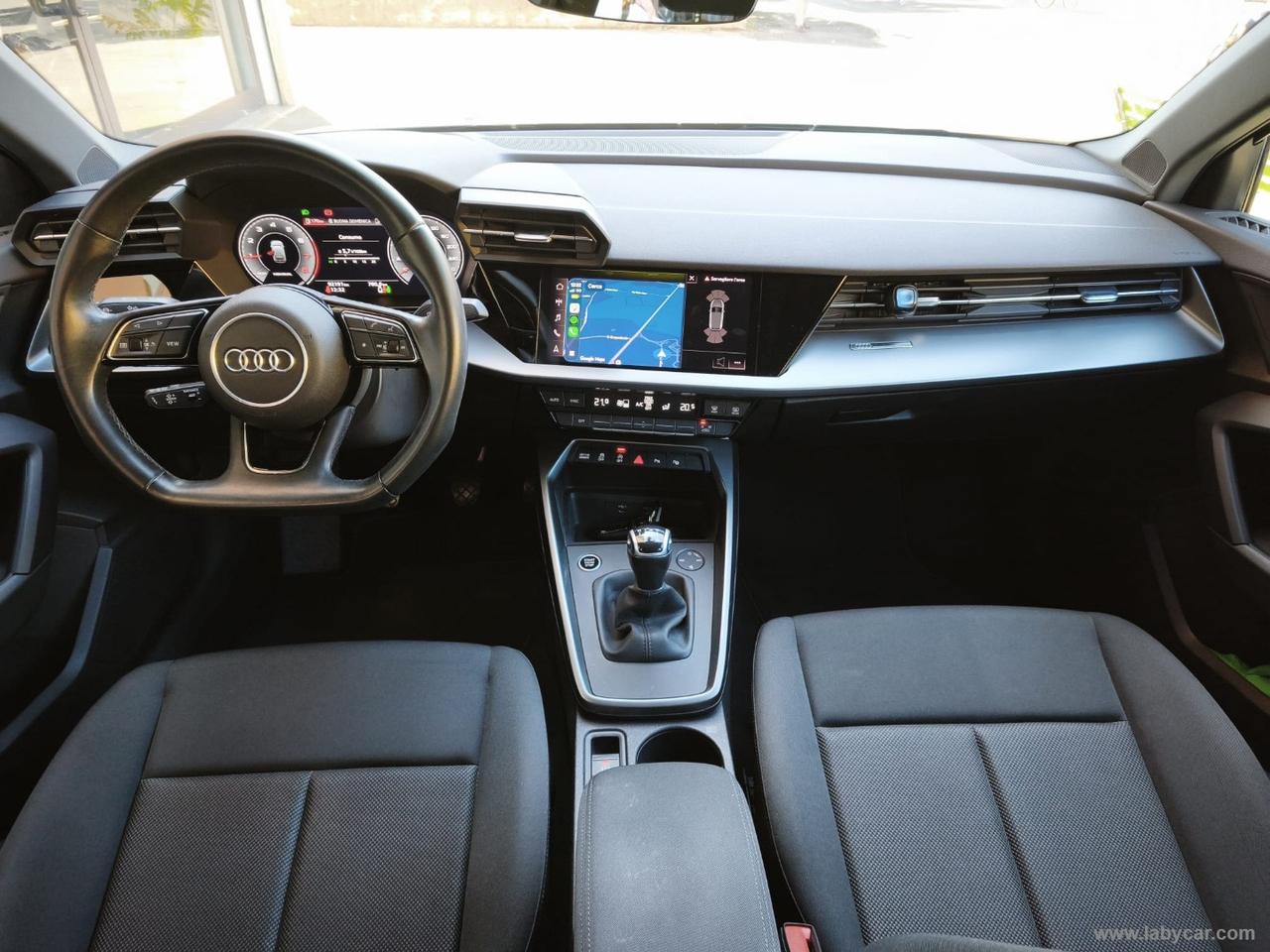 AUDI A3 SPB 30 TFSI S line edition UNIPRO*ITA*2021