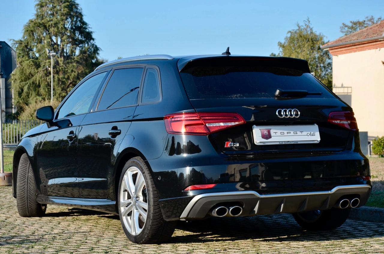 AUDI S3 SPORTBACK 2.0 TFSI QUATTRO S-LINE 300cv S-TRONIC, GARANZIA AUDI 10/27, SERVICE AUDI, EURO 6D, FULL LED, RETROCAMERA, PERMUTE