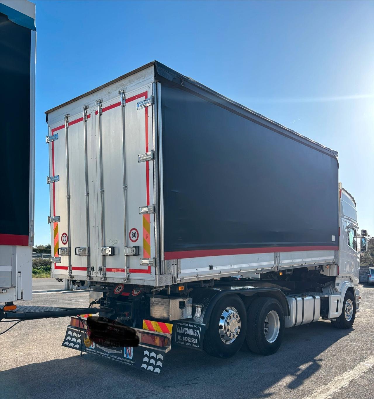 SCANIA R-500 + RIMORCHIO CENTINATO