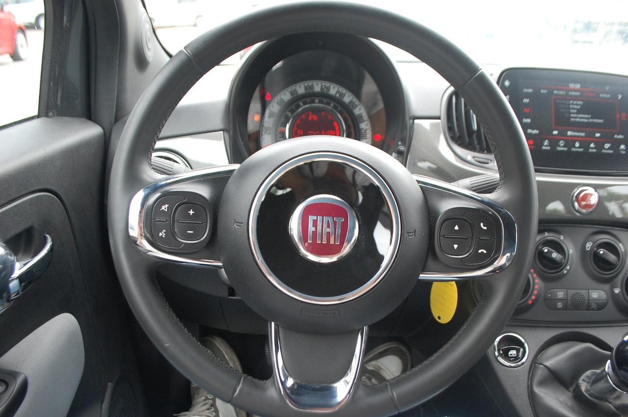 Fiat 500 1.0 hybrid Lounge 70CV Uff Italy Lega USB App