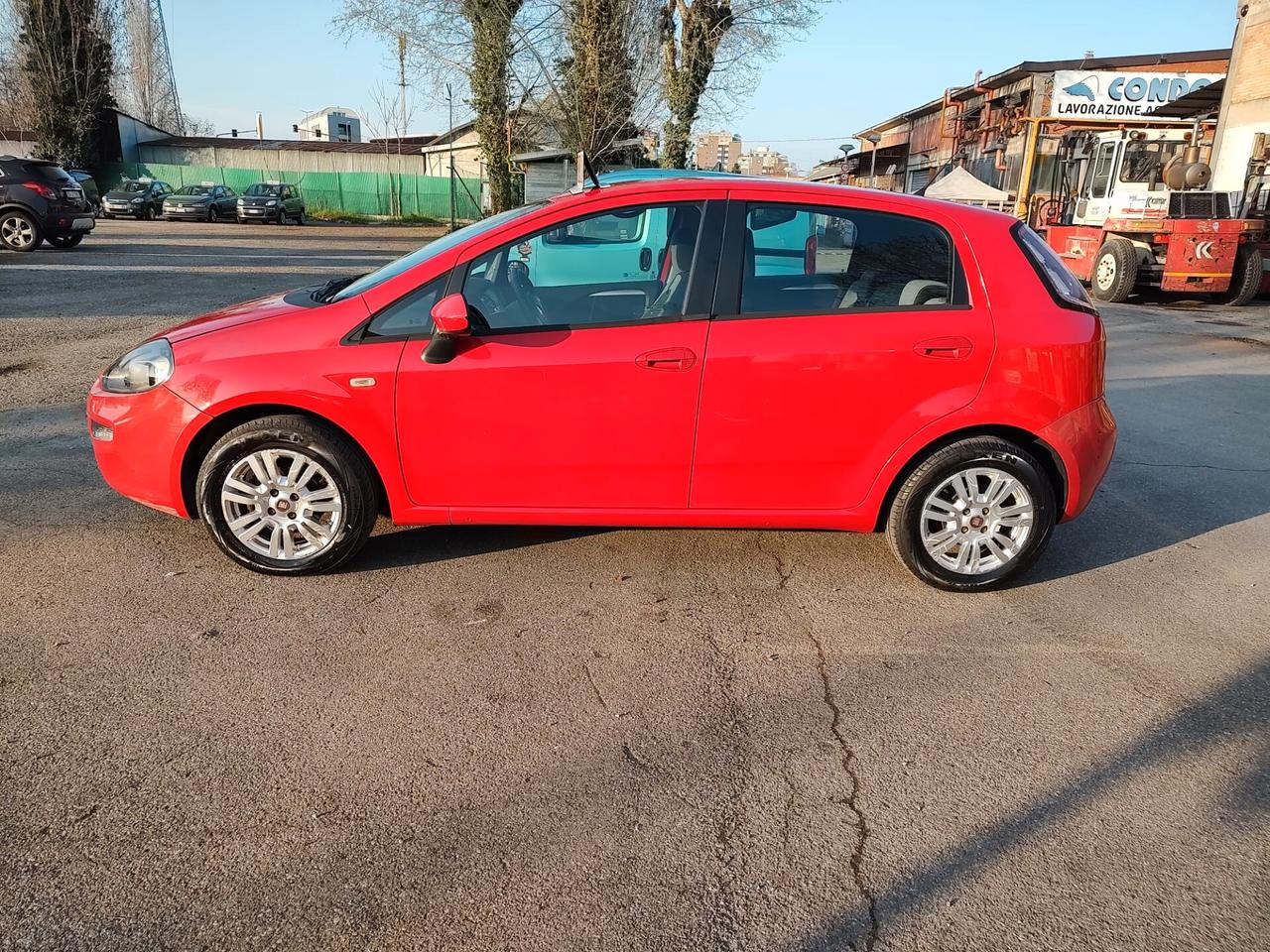 Fiat Punto 1.2 8V 5 porte Easy, EURO 5B, LEGGERMENTE GRANDINATA, OK NEOPATENTATI, GARANZIA L.12 MESI