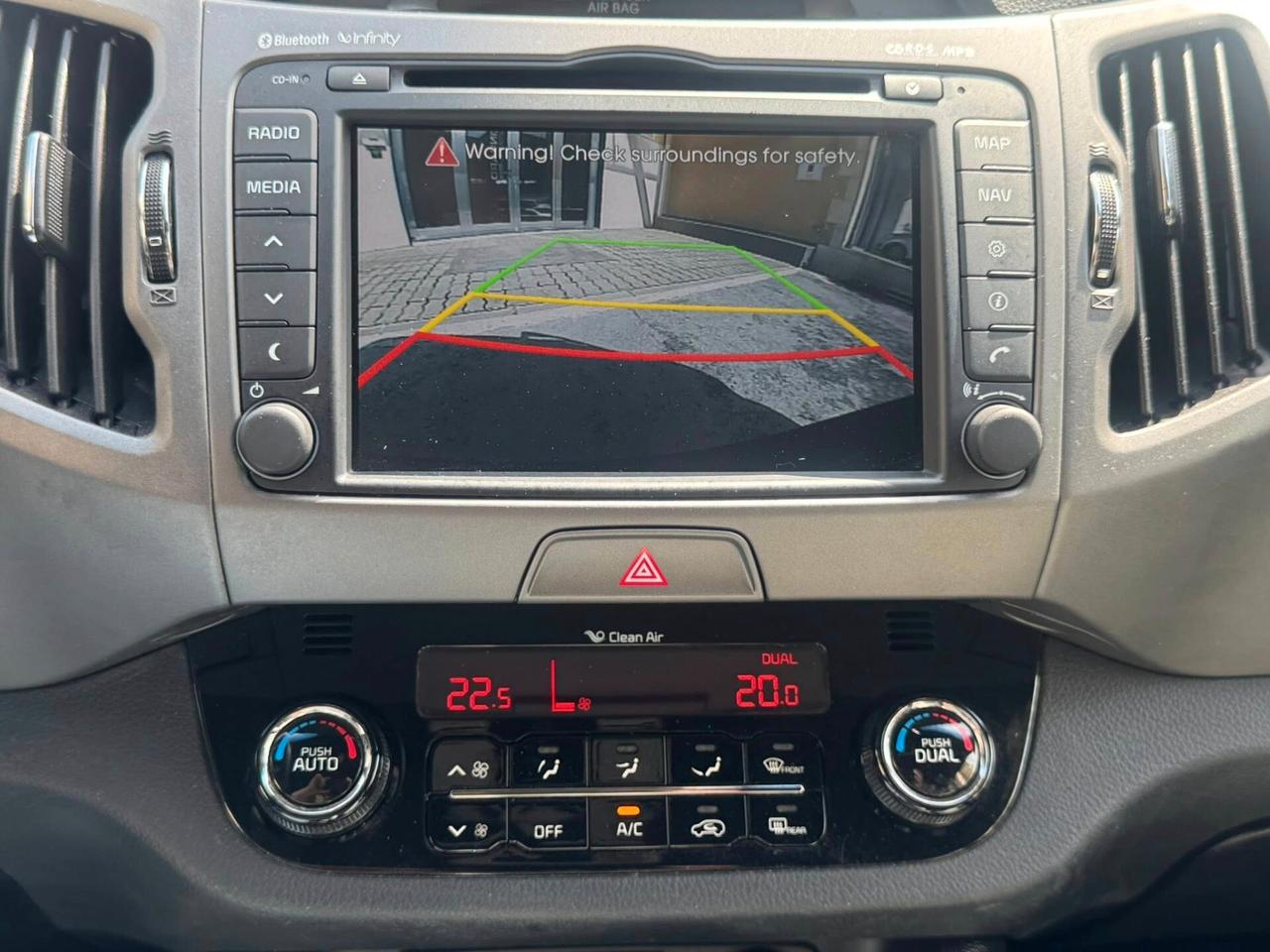 KIA SPORTAGE 1.7 CRDI 115 CV. TETTO APRIB.+NAVI+RETROCAMERA