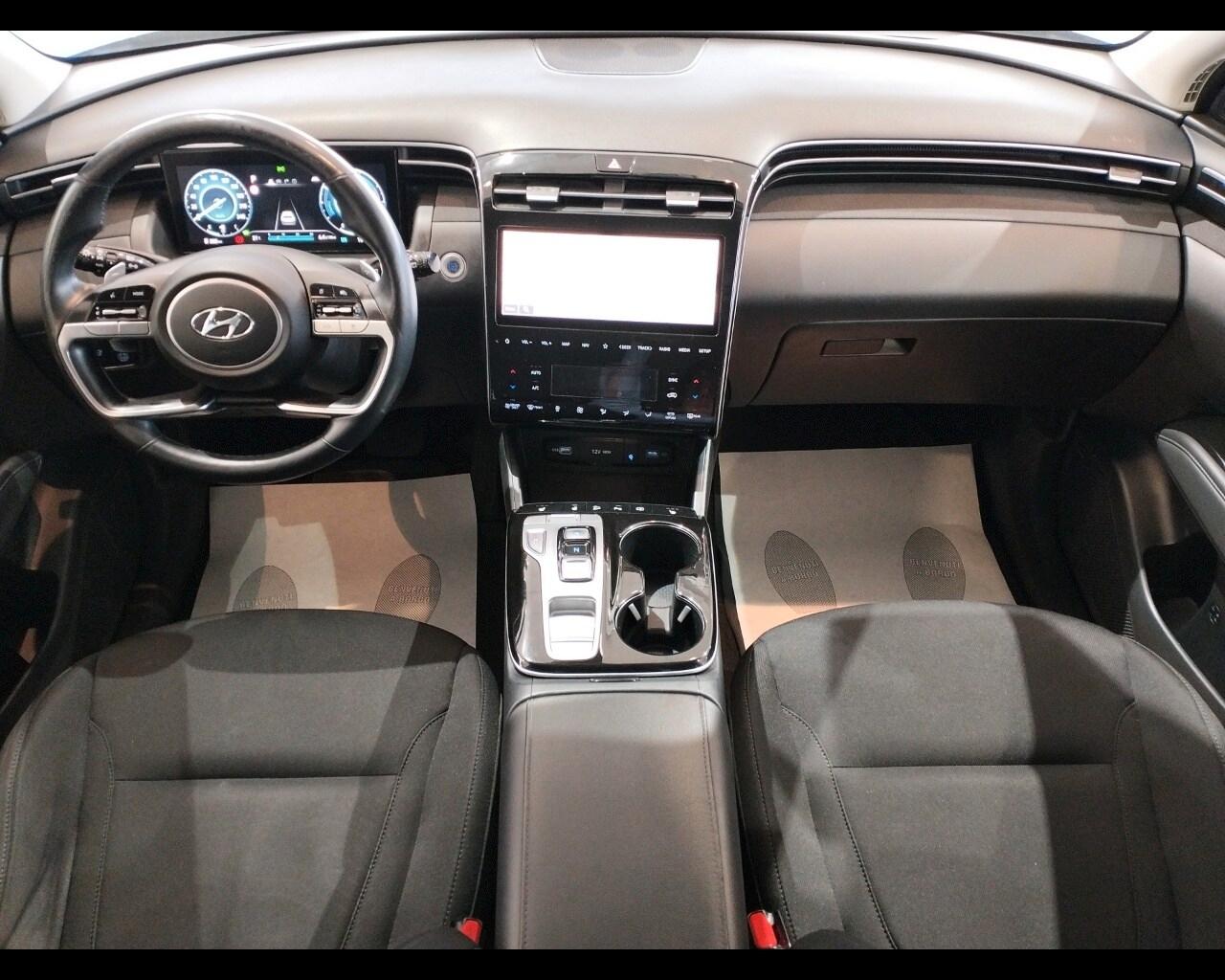 HYUNDAI Tucson 3ª serie Tucson 1.6 HEV aut. Ex...