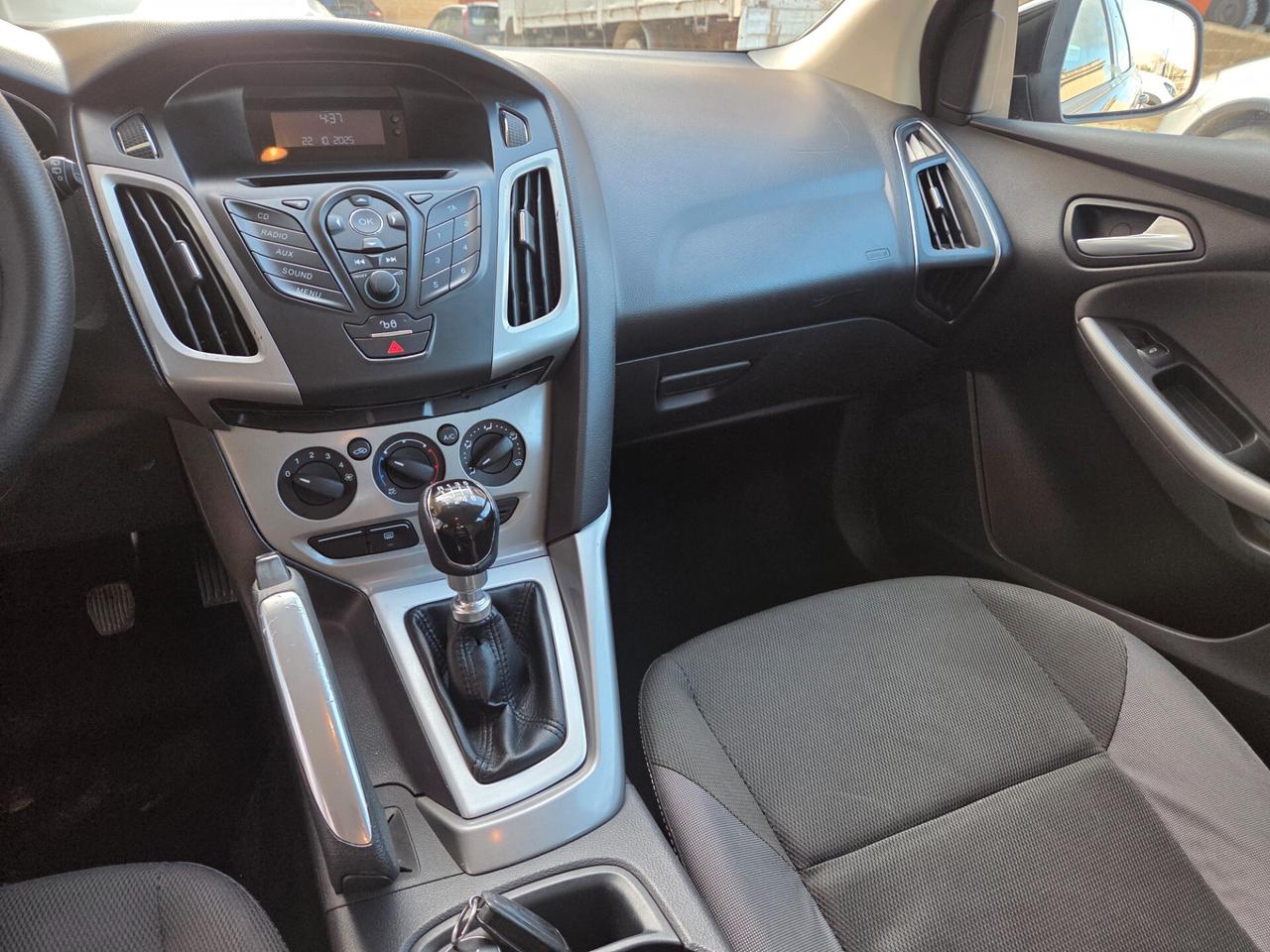 FORD FOCUS 1.6 TDCI 115 CV KM 125000 CERTIFICATI