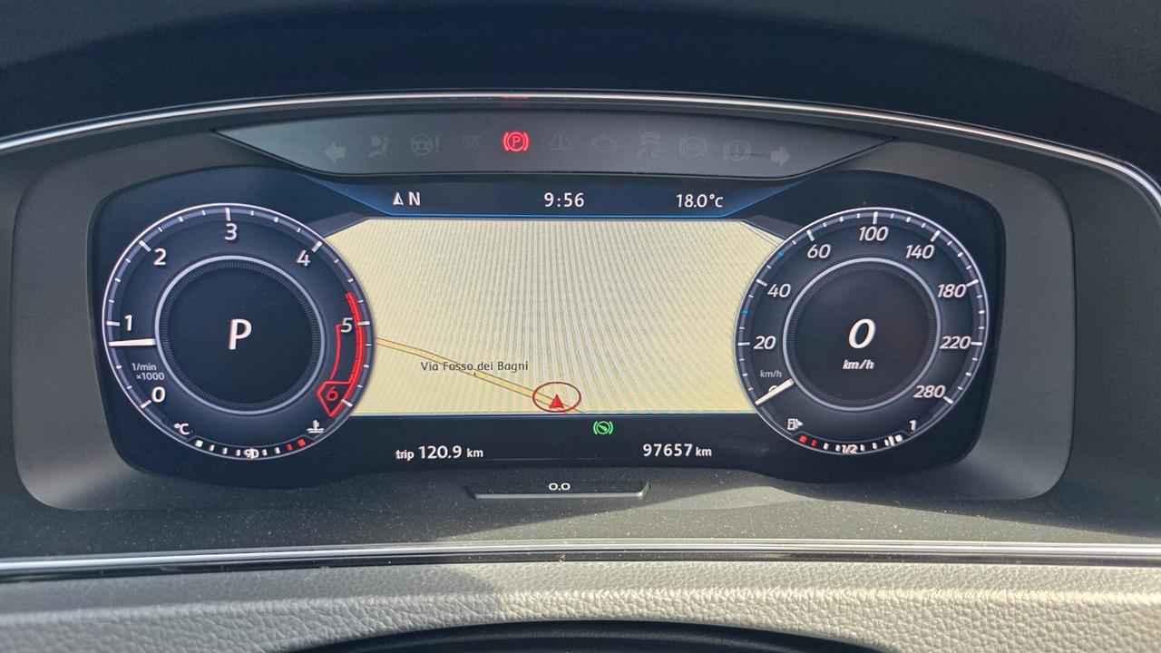 Volkswagen Golf GTD 2.0 TDI DSG Tetto Cockpit