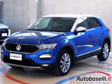 VOLKSWAGEN T-Roc 1.6 TDI SCR STYLE BMT 'UNICO PROPRIETARIO'