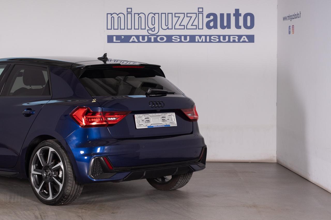 Audi A1 Sportback 30 Tfsi S-line Black Identity S-tronic