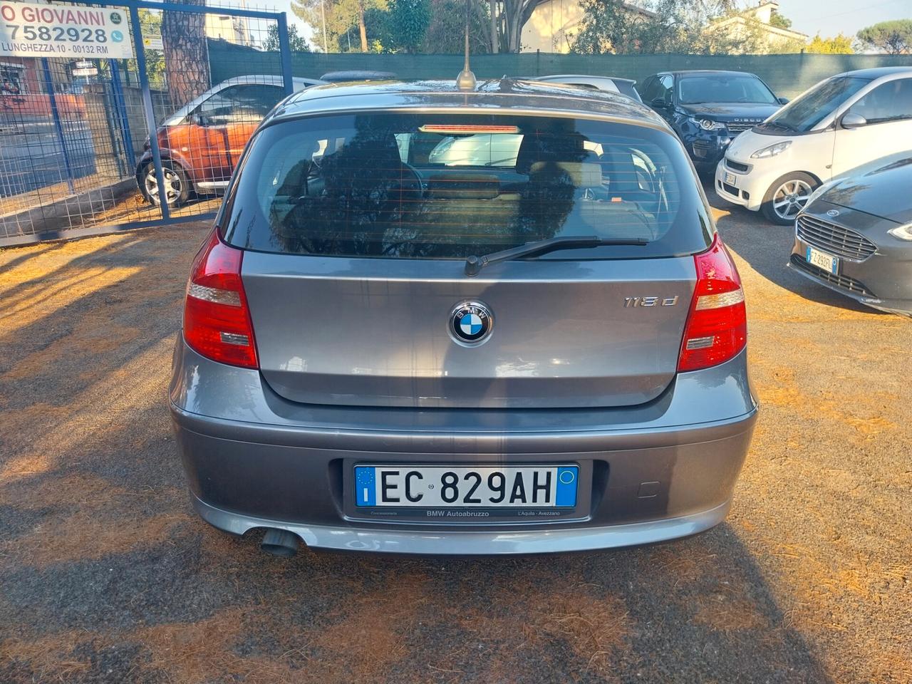 Bmw 118d 2.0 143CV cat 3 porte Eletta DPF