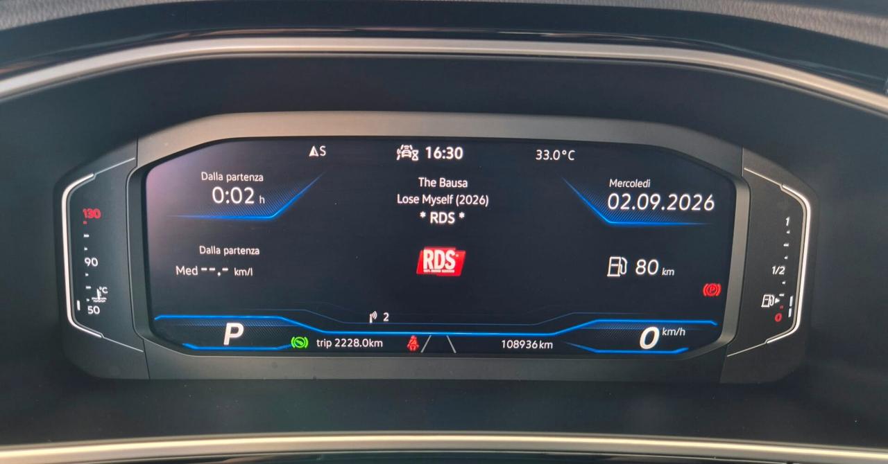 Volkswagen T-Roc 2.0 TDI 150 CV DSG R-Line