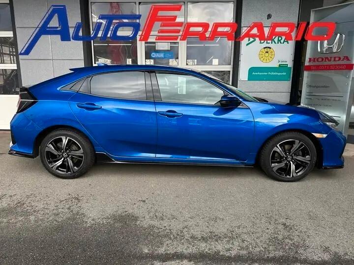 Honda Civic SPORT PLUS TETTO APRIBILE RETROCAMERA SENS PAR DOPPI LINE ASSIST VETRI SCURI 17" PRONTA CONSEGNA