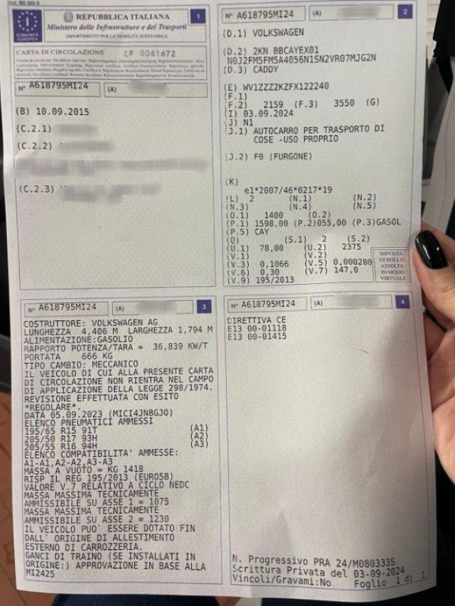 VOLKSWAGEN Caddy 1.6 TDI 75 CV 4p. Furgone