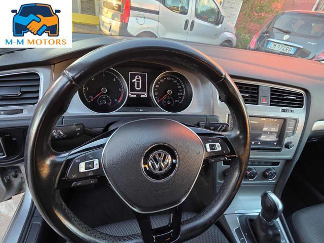 VOLKSWAGEN Golf Variant 1.6 TDI 110 CV DSG UNICO PROPRIETARIO