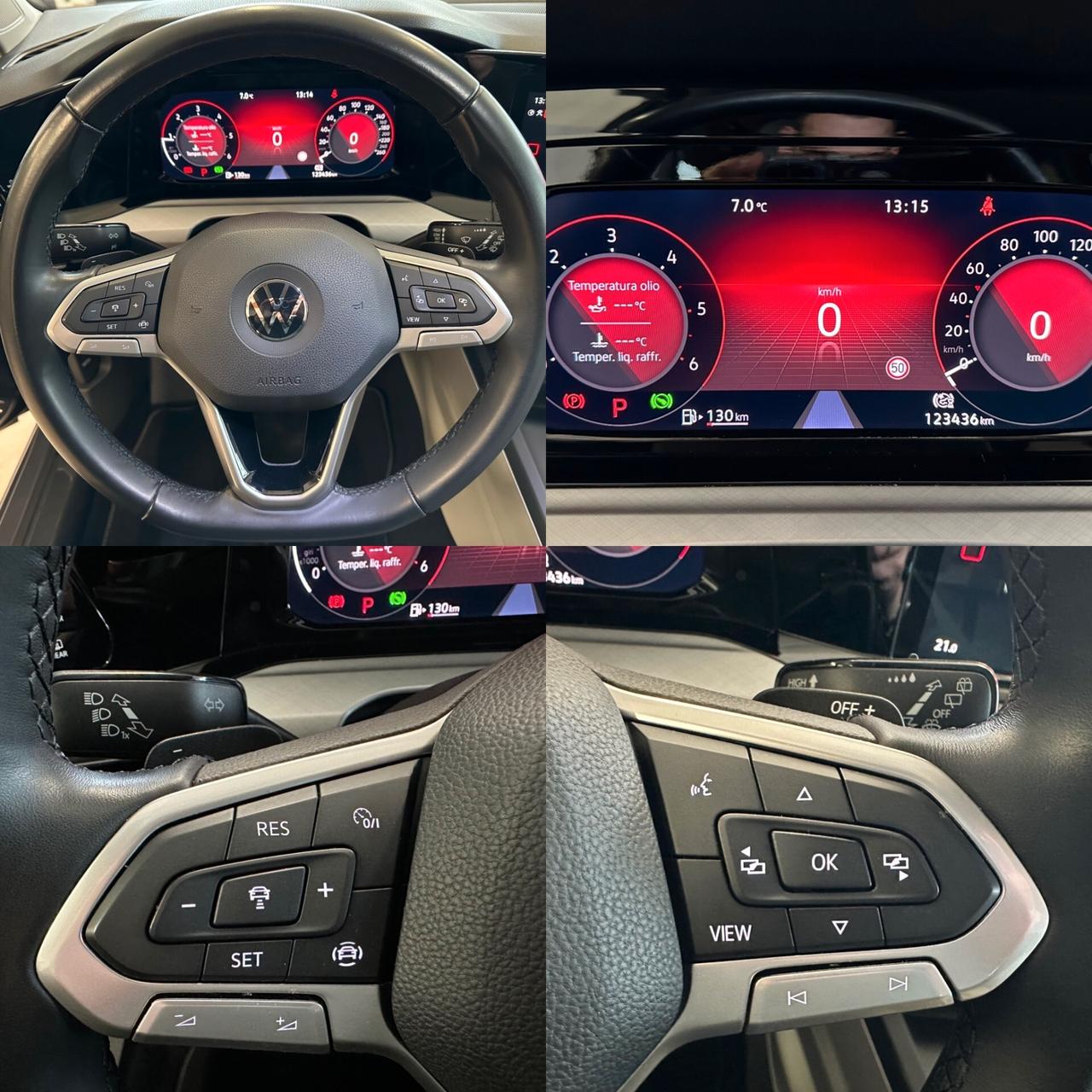 Volkswagen Golf Variant 2.0 tdi LIFE 115cv dsg LUCI AMB*CARPLAY*LED