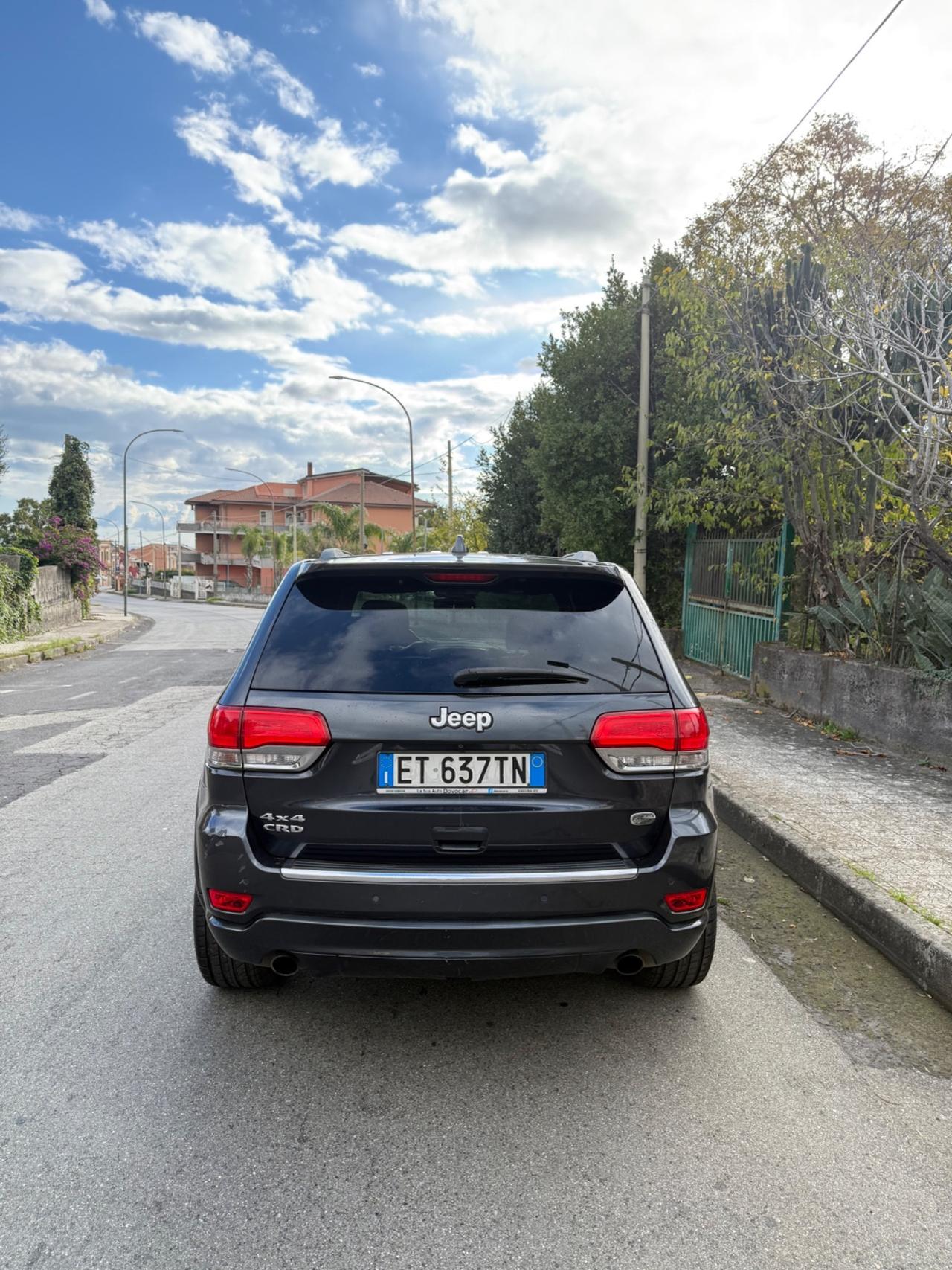 Jeep Grand Cherokee 3.0 V6 250 CV Multijet II Overland