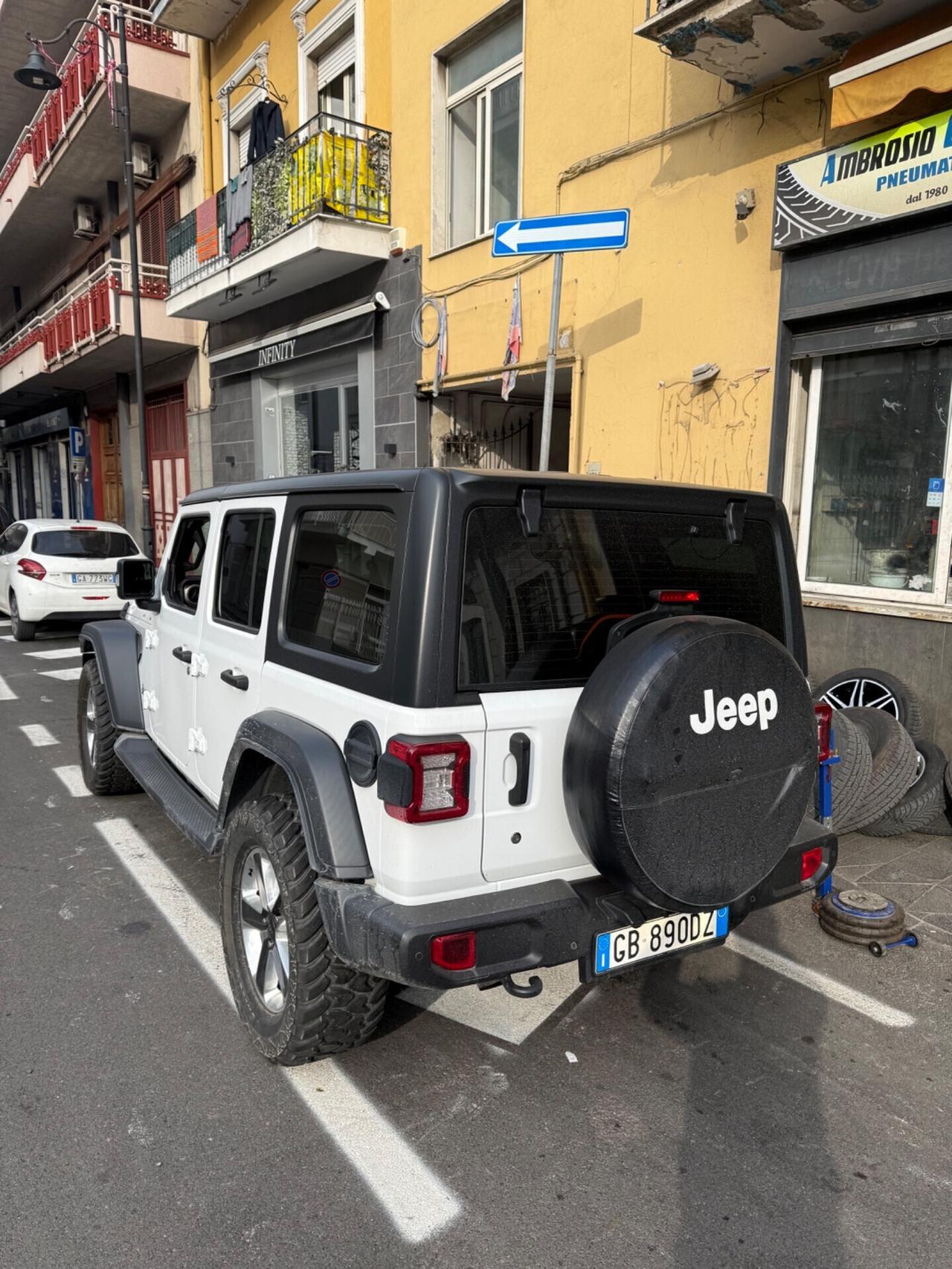 Jeep Wrangler 2.2 Mjt II Sahara 5 PORTE ITALIANA